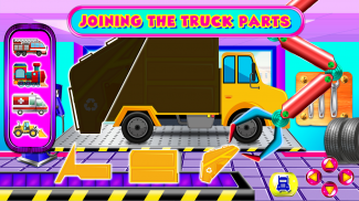 Build Kids Truck Repair Wash- Puzzle Learning Game screenshot 6