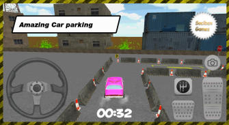 Pink Car Parking screenshot 8