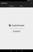AudioPocket screenshot 0
