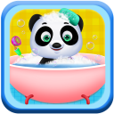 Panda Spa Salon Daycare Game Icon