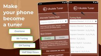 Ukulele Tuner Free screenshot 3