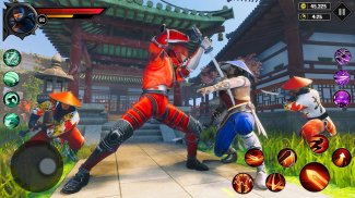 Hero Ninja Fight: Angry samurai assassin screenshot 0