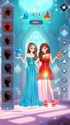 Icy or Fire dress up game - Frozen Land screenshot 5