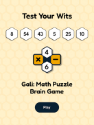 Gali: Math Puzzle Brain Game screenshot 3
