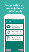 Sync Backup & Merge Contacts screenshot 0