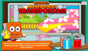 Marbel Mewarnai : Transportasi screenshot 10