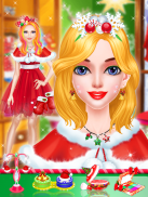 Christmas Makeup Salon Games For Girls screenshot 2