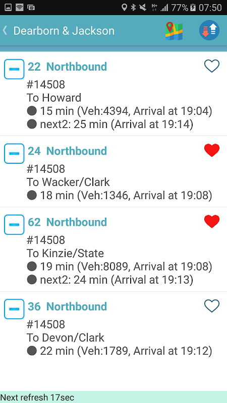 Chicago Bus Tracker Cta 1 381 Download Android Apk Aptoide