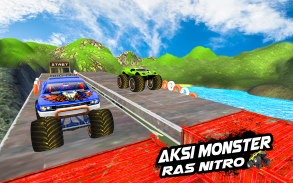 Game Balapan Truk Balap Mega Ramp screenshot 3