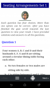 Aptitude Questions on Seating screenshot 4