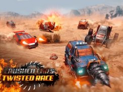 Crushed Cars 3D - Twisted Racing & Death Battle screenshot 0