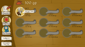 Hero Tapper: Idle Clicker screenshot 0