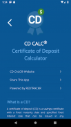 Certificate of Deposit Calc screenshot 0