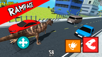 Dinosaur Road Rampage screenshot 4