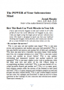 THE POWER OF YOUR SUBCONSCIOUS MIND PDF screenshot 1