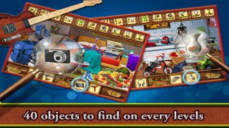 Untidy  New Free Hidden Object screenshot 1