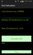 EMI Calculator screenshot 0