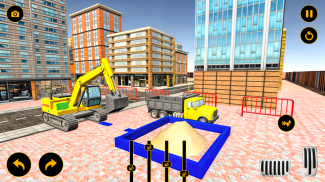 Digger Construction Game screenshot 1