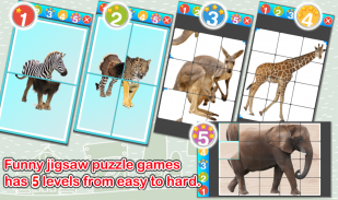 Animals Cards  (Learn Languages) screenshot 1
