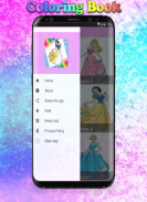 Princess Coloring Book screenshot 4