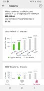 Canadian Income Tax Calculator screenshot 2