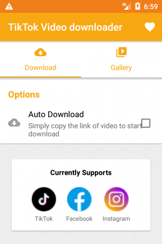 Tiktok Facebook Instagram Video Downloader 1 0 Telecharger Apk Android Aptoide