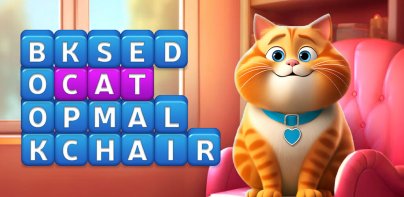 Kitty Scramble: Word Game