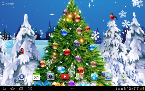 Christmas Live Wallpaper screenshot 0