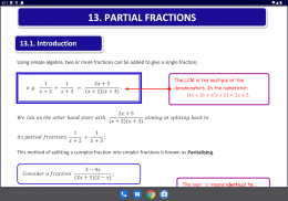 Partial fractions Pure Math screenshot 0