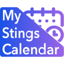 My Stings Calendar