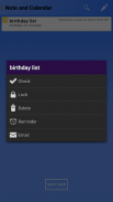 Simple Note Calendar List App screenshot 6