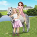 Pony and rider dress-up fun Icon