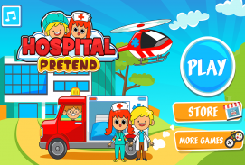 My Pretend Hospital - Kids Hospital Town Life screenshot 4