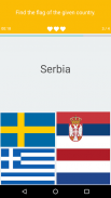 پرچم امتحان: کشورها، پایتخت ها screenshot 11
