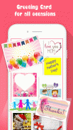 Creative card: Make greeting e screenshot 1