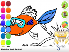 libro para colorear peces screenshot 7