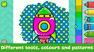 สมุดระบายสีสำหรับเด็กผู้ชายและเด็กผู้หญิง screenshot 1