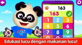 Makanan Lucu 123! Nomor Permainan untuk anak-Anak screenshot 5