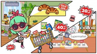 米加小镇:商店-益智教育游戏 screenshot 0