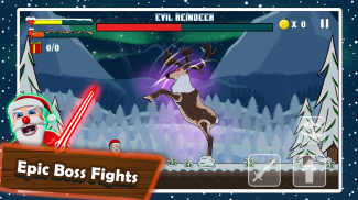 Santa Adventure 2D Action Game screenshot 1