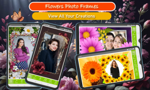 Floral Picture Frames App screenshot 1