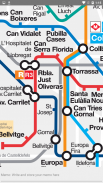 Barcelona Metro - TMB map and route offline screenshot 2