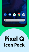 Pixel Q - icon pack screenshot 2