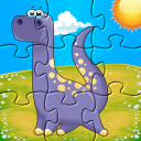 बच्चों के लिए Dino पहेली खेल Icon