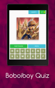 Boboiboy Quiz screenshot 1