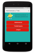 Adivinanzas y Trabalenguas Gratis en Español screenshot 0