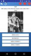 Ottoman Sultans and Presidents of Turkey - quiz screenshot 7