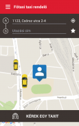 Főtaxi Taxi rendelő alkalmazás screenshot 5