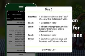 GM Diet Plan For Weight Loss screenshot 1