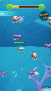 Hungry Fish 3D Hyper Evolution screenshot 2